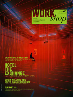 海外デザイン雑誌workshop magazineに掲載されました。