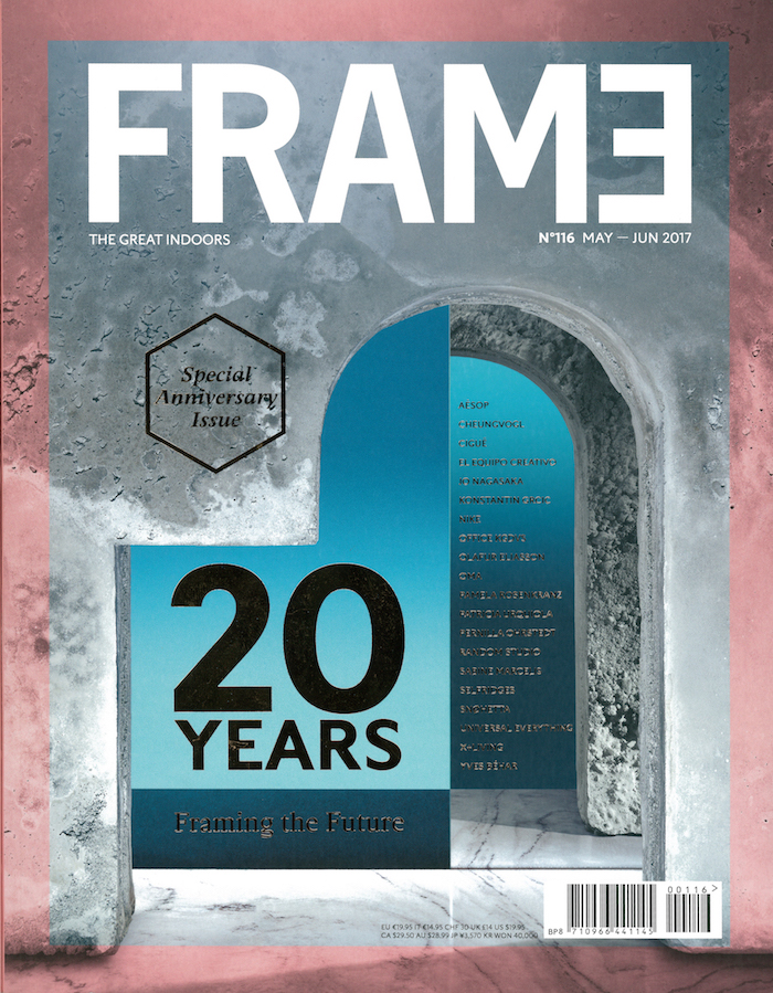 FRAME20周年記念号表紙