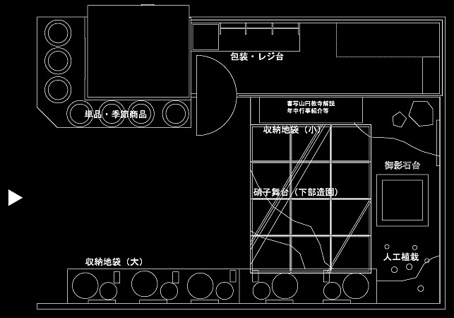 和菓子販売 デパ地下 杵屋 